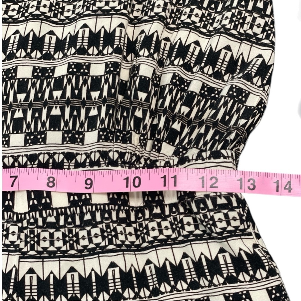 Harmony + Havoc Jumpsuit In Black and Cream Geo Design. - Picture 9 of 13